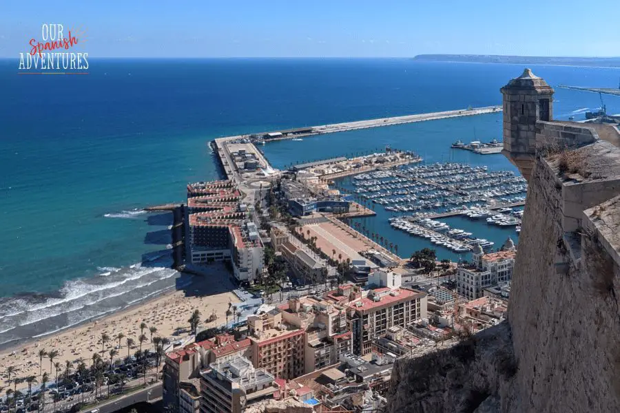 Views from Santa Barbara castle - Things to do in Alicante