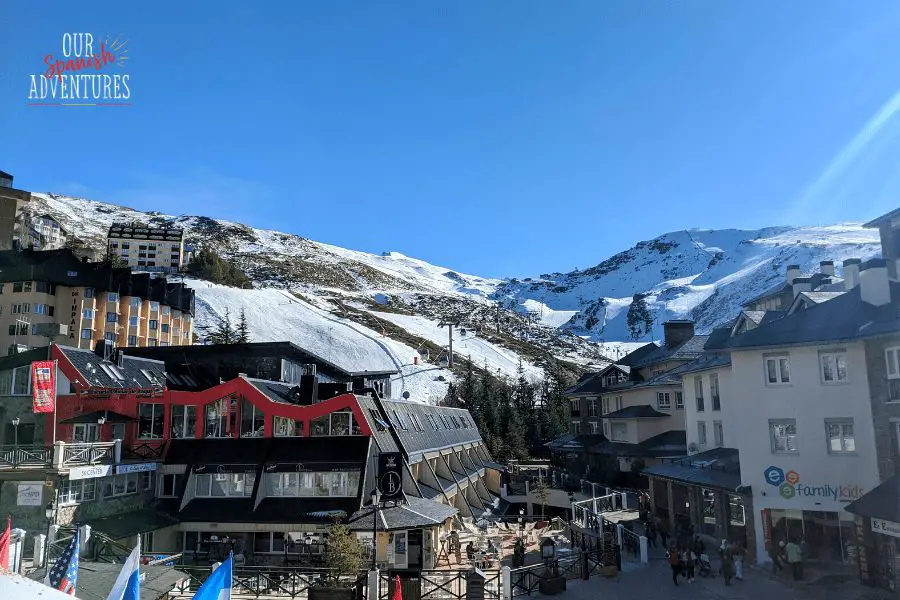 Where to find snow in spain sierra nevada