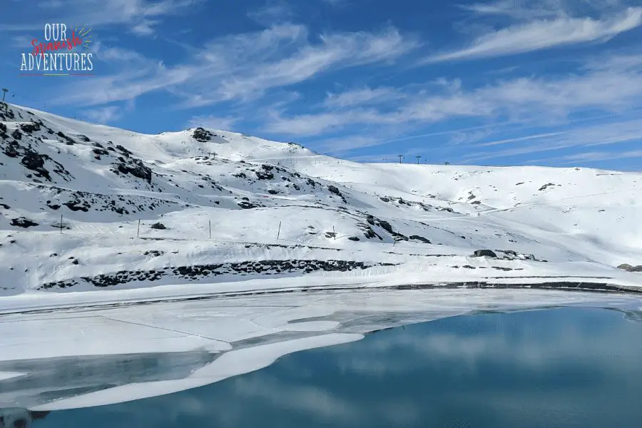 where to find snow in spain