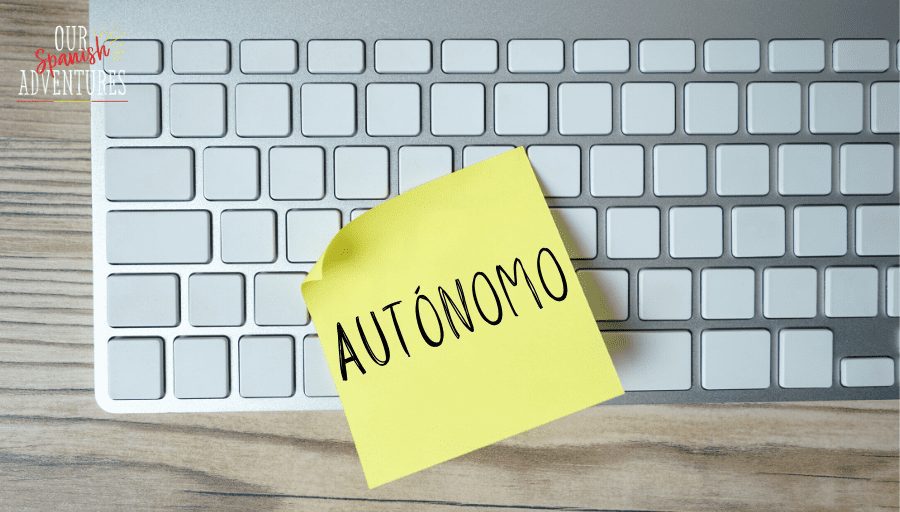 Autonomo self-employed in Spain