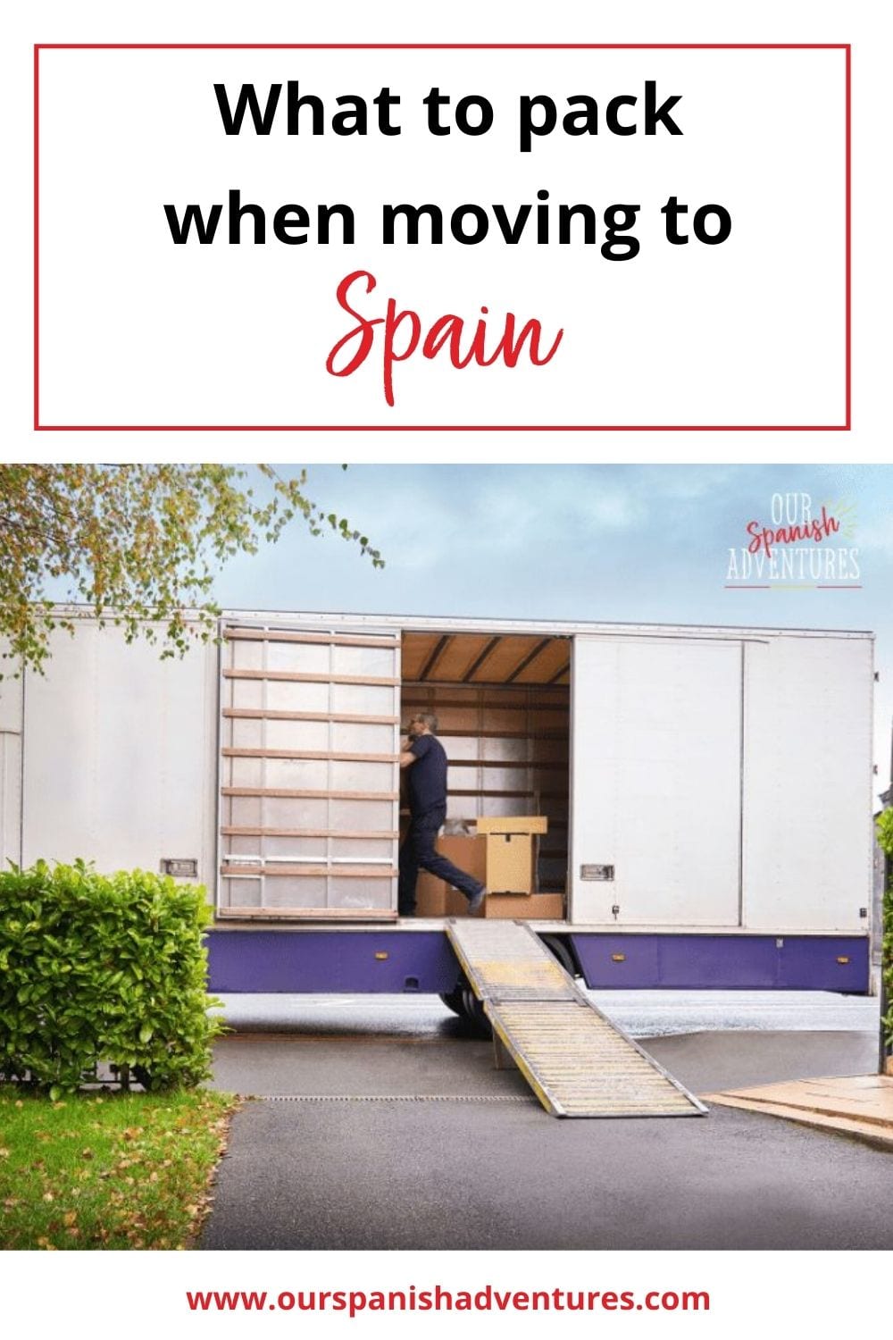 What to pack when moving to Spain | Our Spanish Adventures