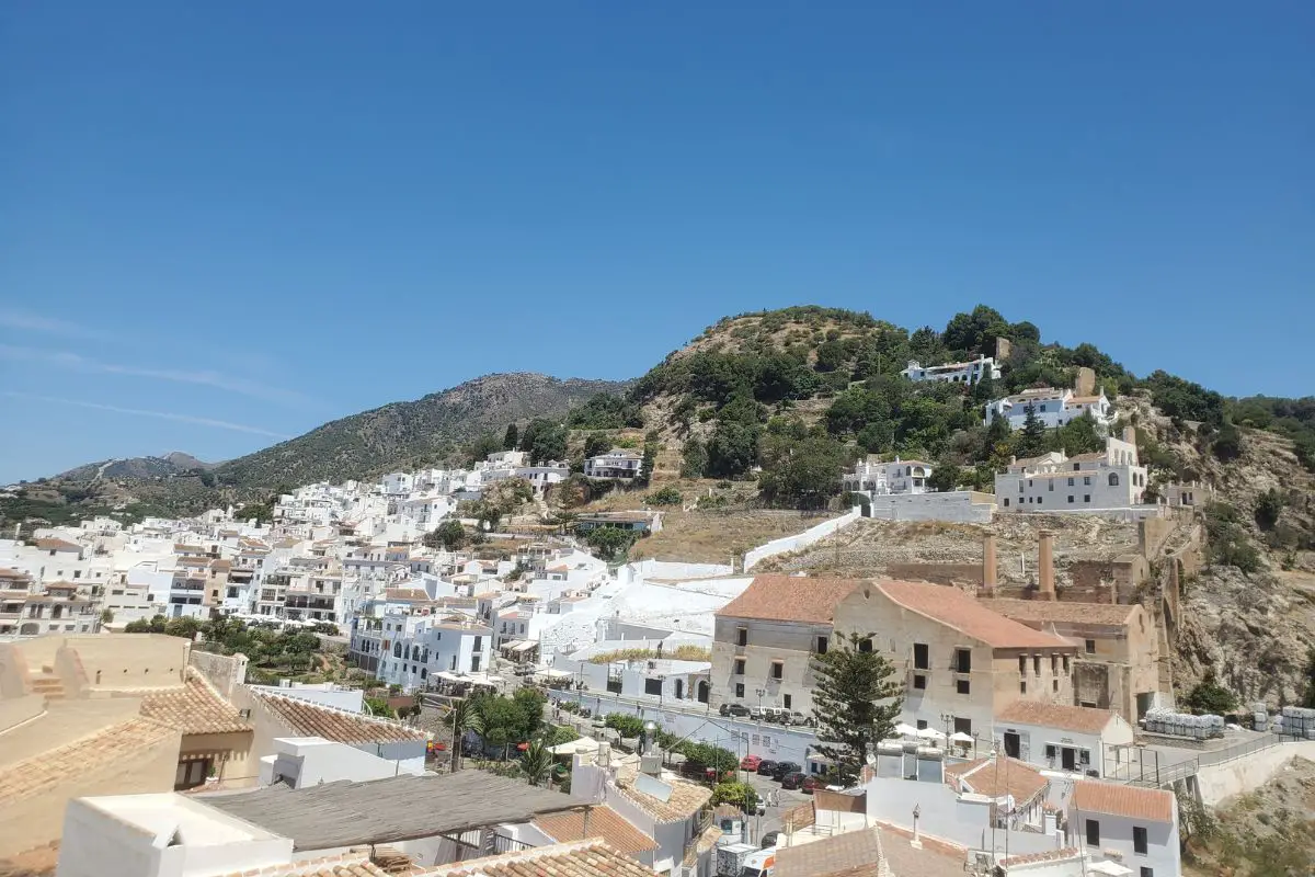 view over frigliana