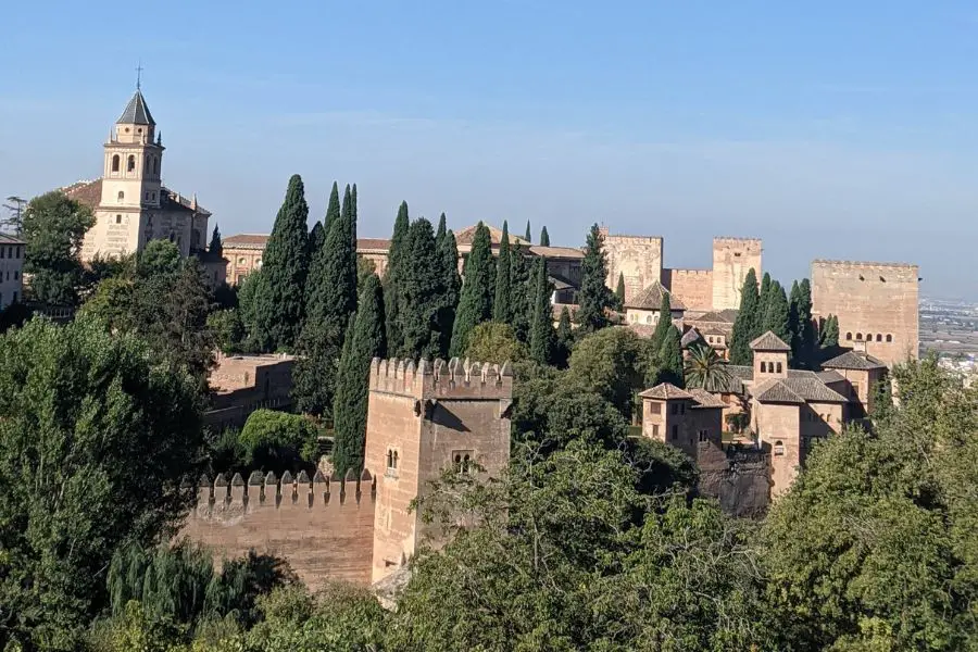Spanish city breaks - Granada view of Alhambra