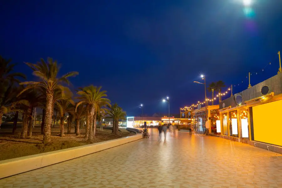 javea nighttime