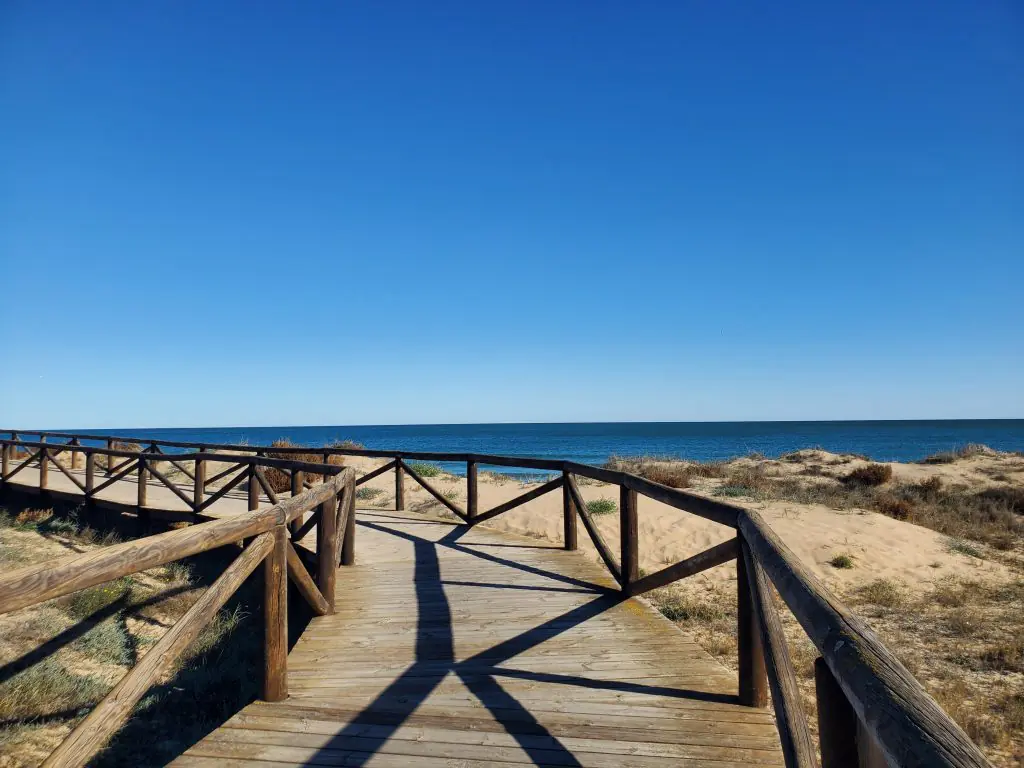 One of the many blue flag beaches in Spain