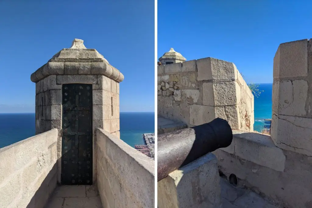 View from the keep at Santa Bárbara Castle, Alicante