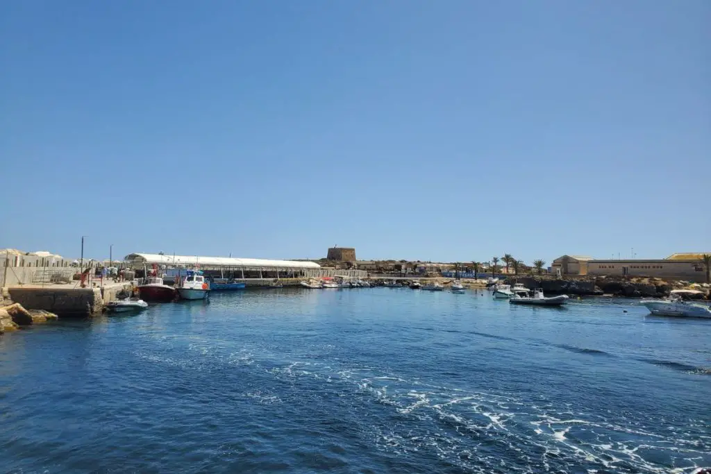 Tabarca Island port