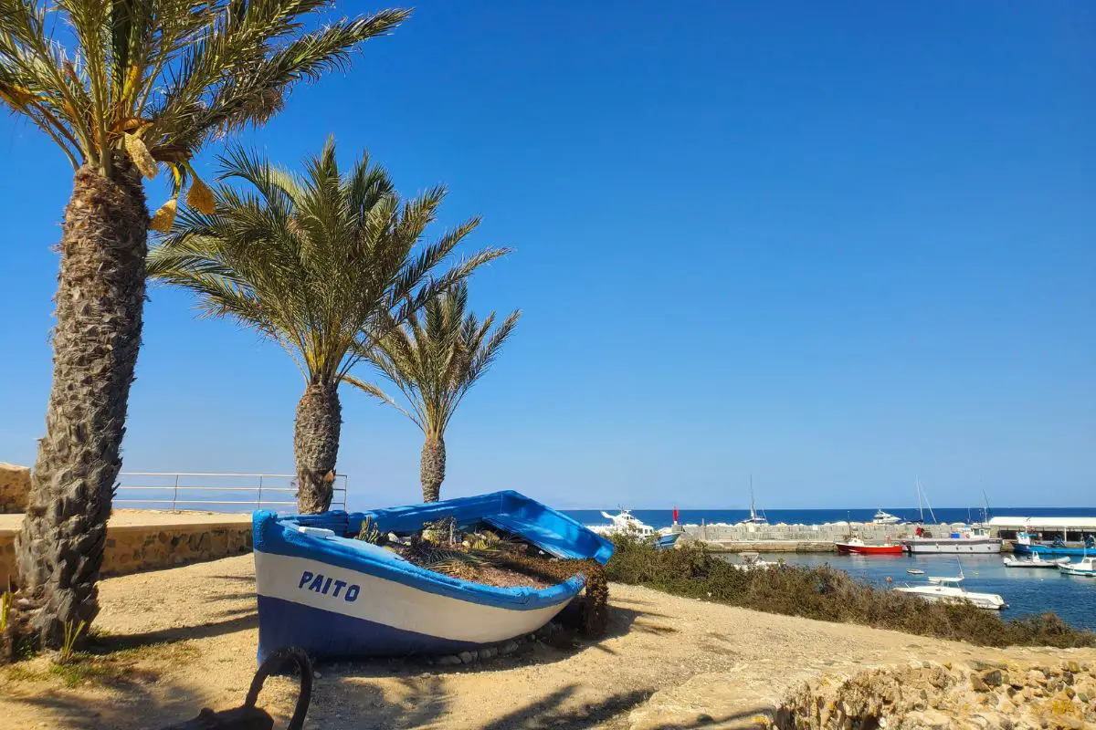 Tabarca Island boat and sea views