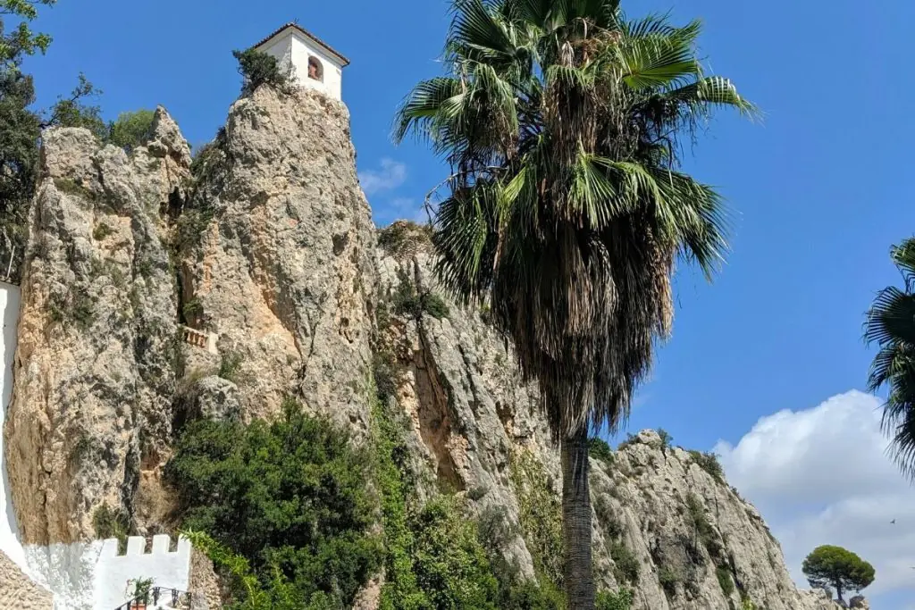 a day trip to guadalest - castle