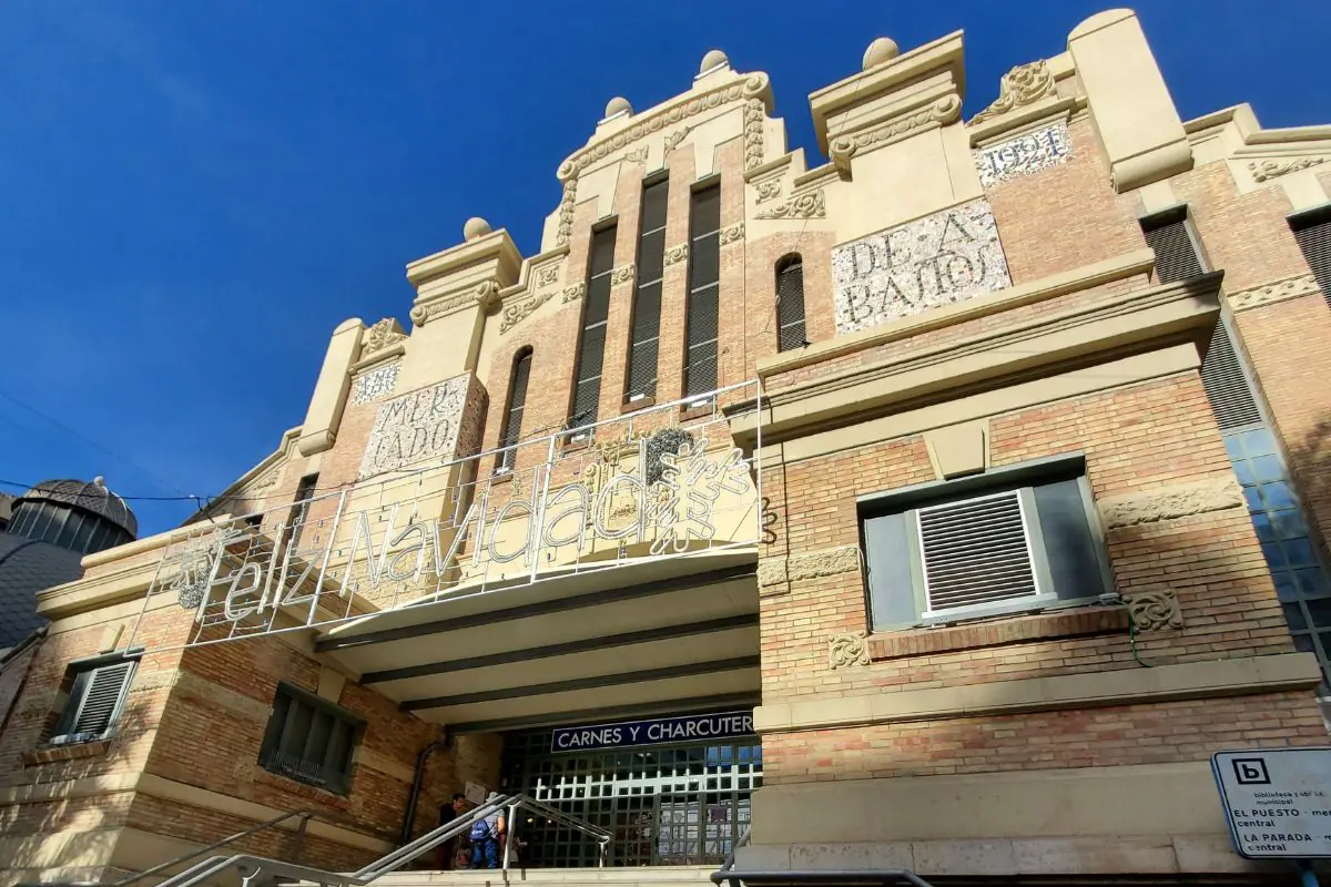 outside Alicante central market