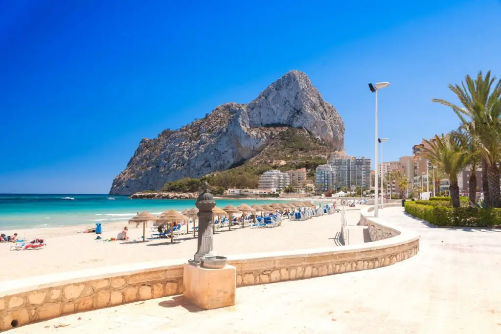 calpe beach