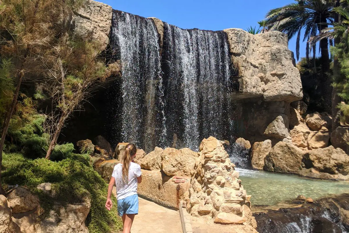 waterfall el palmeral alicante