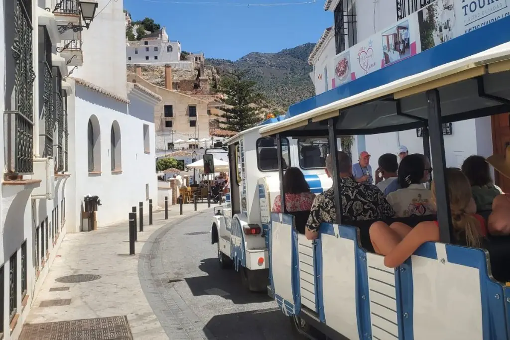 frigiliana train streets