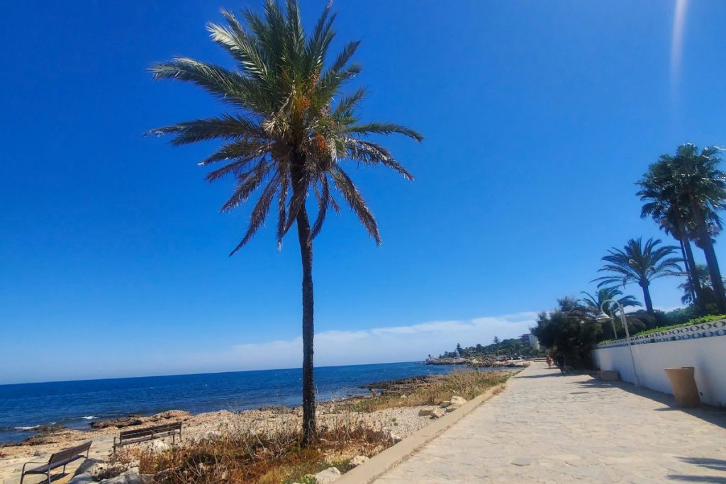 Denia beach walk