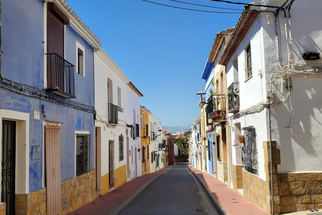 Denia streets