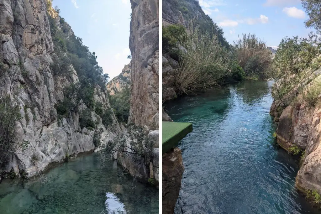 algar waterfalls swimming