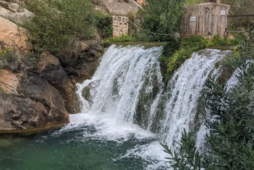 fonts d'algar small waterfalls