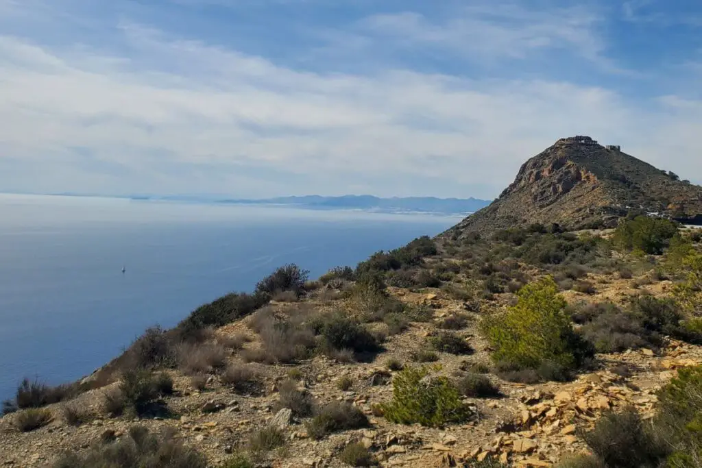 The view out to sea from Cabo Tiñoso