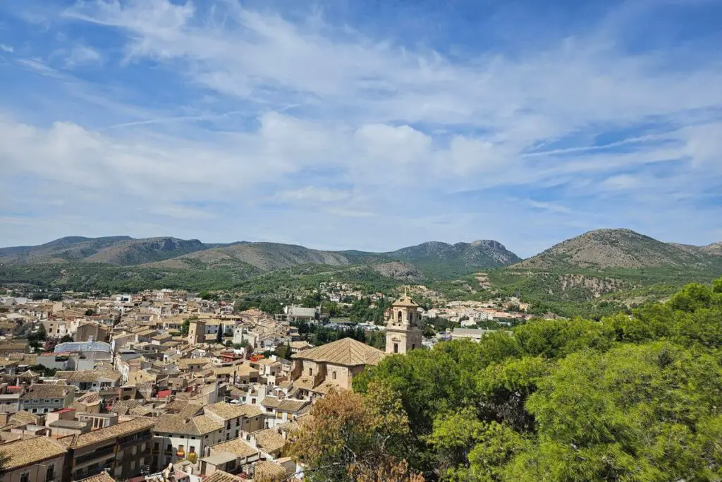View over Caravaca de la Cruz from the castle View over Caravaca de la Cruz from the castle