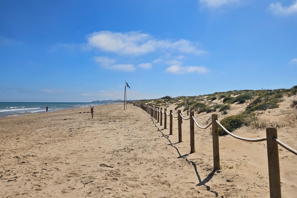 View of Playa Moncayo Guardamar